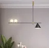 Lampadario moderno a LED Illuminazione nordica Lampade a sospensione per ristoranti Sala da pranzo Lampade a sospensione per novità viventi