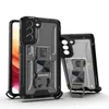 Custodie per telefoni magnetici antiurto per auto per iPhone 13 12 11 Pro Max XS XR 7 8 Plus con custodia per cavalletto A31 A51 A71 nota 20