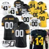 Personnalisé Hommes Femmes Jeunesse Iowa Hawkeyes Football Jersey Brandon Smith Josey Jewell George Kittle Josh Jackson Desmond King Nick Niemann AJ Epenesa Jack Koerner Sargent