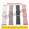 2021 Bracelet strap For Apple Watch SE Series 38/40mm 42/44mm iWatch 6 5 4 3 2 1 Watchband Genunine Leather Buckle Wrist Belt O08