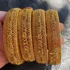 Armreif äthiopische Armbänder Habesha 24k Gold Farbe Saudi Arabisch Dubai Armreifen für Frauen Hochzeit Schmuck Afrikanische Geschenke