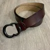 Ontwerper Echte lederen riemen Heren Plastic Belt Belt unisex Dames