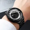 Armbandsur 2021 Lyxiga sportklockor för mens topp varumärke Vattentät stål Beltfashion Male Clock Black Watch Reloj Hombre