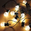 8M 13M Festoon Globe ampoule fée lumière Led chaîne extérieure arrière-cour Patio fête de mariage GlobeS fées cordes rue guirlande