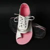 Women Shoes Sandals Lace Up Flat Ladies Casual Fashion Sewing Clip Toe Female PU Leather Big Plus Size 42 43