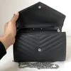 New designer chain shoulder bag messenger bag high quality leather lady messenger handbag handbag factory discount sale