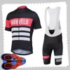 Pro team Morvelo Cycling Short Sleeves jersey (bib) shorts sets Mens Summer Respirant Route vélo vêtements VTT vélo Tenues Sport Uniforme Y21041553