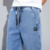 Printemps été bleu cargo jeans hommes streetwear denim jogger pantalon baggy harem jean pantalon mâle surdimensionné grande taille4 5 6 7XL 8XL 211120