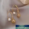 Nuovo arrivo strass alla moda orecchini pendenti geometrici color oro metallo luna forma a stella gioielli da festa eleganti per le donne prezzo di fabbrica design esperto qualità più recente