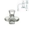 Quartz spinner banger set Fumée avec 1 cône de bouchon de carb de perle de verre terp pour dab rig tuyau d'eau Bongs Narguilés