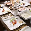 Malacasa flora serie 60-bitars keramisk vit porslin middag uppsättning med 12 * kopp, tallrik, efterrätt soppa middag tallrik dinnerware porslin set service för 12 personer