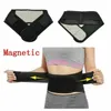 Houding Corrector Ondersteuning Magnetische Back Ondersteuning Brace Riem Lumbale Onderste Taille Dubbel Verstelbaar Painrelief voor Mannen Vrouwen 702 Z2