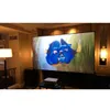 92 Inch pet crystal alr ust ultra short throw projector screen for wemax one/one pro optoma p1 4k laser tv