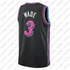 22 Butler Miamis Basketball Jerseys Jimmy Dwayne Dwyane 3 Wade 7 Kyle Bam 14 Tyler Lowry Herro Adebayo Robinson Men Stitched Jersey