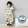 Bebê Four Seasons 25-36m Sleepsacks Kids Kids Thermal Split Split Saco de dormir Saco de sono para meninas meninos 211025