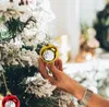 2021 blancs de sublimation 4cm 6cm décorations de boule de Noël pour impression par transfert d'encre presse à chaud bricolage cadeaux artisanat peut imprimer SN2811