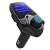 Bluetooth FM Transmitter 120° Rotation Car Adapter Kit with 4 Music Play Modes Hands-Free Calling