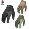 JIUSUYI Gant complet doigt gants tactiques hommes mitaines armée militaire Paintball Airsoft tir cyclisme léger respirant H1022