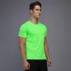Мужские футболки Мужские футболки Рубашка Homme Running Men Designer Quick Dry Tshirts Slim Tops Sport Mens Fitness Tee Muscle Бодибилдинг