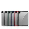 per 2021 ipad Pro 11 Custodie protettive per Tablet PC Borse guscio anti-caduta trasparente 12.9 10.2 Cover anti-flessione rigida con bordo morbido