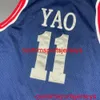 Cosido Yao Ming Vintage Swingman Jersey Hombres Mujeres Jóvenes Throwbacks jersey XS-5XL 6XL