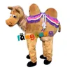 Талисман костюм784 высокого качества верблюда талисман костюм 2-х человеком носить костюм для взрослых мультфильм костюм