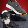 Executando homens mulheres sapatos homens esportes ao ar livre sapato womens andando jogging treinador bule enquanto preto tênis 36-44 246ZF1