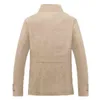 Bolubao Marka Mężczyźni Casual Wool Mieszanki Płaszcze Zima Przystojny Trendy Wild Wełniany Płaszcz Zewnątrz Ciepłe Grube Moda Wełna Płaszcze Mężczyzna 211122