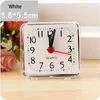 Other Clocks & Accessories Square Small Bed Compact Travel Quartz Beep Alarm Clock Cute Portable Home Decoration Radio