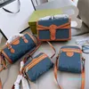 Designer- Women Fashion Bags multi pochette handbags leather shoulder crossbody purses 3 pcs messenger Travel bag