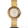 Kvinnor Diamond Gold Crown Watch Lyxig Mode Quartz Kläder Klockor Ladies Klänning Rhinestone Cut Surface Armbandsur