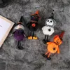 Party Supplies Halloween Decoration Hanging Pumpkin Ghost Witch Black Cat Doll Pendant Horror House Ornaments XBJK2107