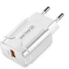 Fast Quick Charging Eu US QC3.0 Power Adapter Wall Charger 3A 18W For IPhone 13 14 15 Samsung Andriod Phone PC mp3 F1