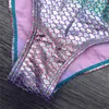 Maillot de bain une pièce à motif de poisson pour bébés filles de 7 à 14 ans, vêtements de plage, Monokini, pour enfants de 7 à 14 ans, 2021, 348