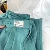 Твердые женские брюки гарема Великолепное качество плюс размер Среорут корейский Treandy Свободная повседневная высокая мода 21115