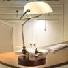 Lamp Covers & Shades 1 Piece Glass Material Bankers Shade Replacement Cover Of Table Lights White Color Lamps Replacements