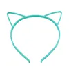 Diadema con orejas de gato para niños, banda para el pelo para niñas, tocados, accesorios para el cabello de boutique para niños, nuevo estilo 2021