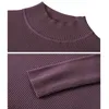 WWENN demi col roulé pulls chandails chemise à manches longues hiver -venant coréen coupe ajustée serré Chic Sweate femme vêtements 210507