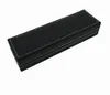 Premium PU Leather Pen Case Holder Display Organizer Storage for Fountain Ballpoint Rollerball Pens or Pencils Black