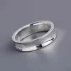 DOYUBO Design européen 925 Sterling Couples mariage classique pur amoureux anneaux mode argent bijoux VB431