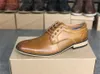 Ontwerper Oxford Schoenen Topkwaliteit Zwart Calfskin Derby Jurk Schoen Formele Bruiloft Lage Hak Lace-Up Business Office Trainers Maat 39-47 025