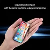 Super Mini Pocket Cell Phones Original Melrose Quad Core Luxury Telefon GPS WiFi Face ID Android 8.1 Smartphone Små mobiltelefon Google Play Store Free Case