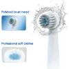Irrigateurs buccaux polissage dents propres Rotation brosse à dents électrique adulte minuterie intelligente brosse poils souples induction rechargeable étanche