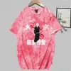 T-shirt tie-dye maschile e femminile Tokyo Revengers Draken a maniche corte con o-collo Y0809