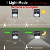 228 144 LED Solar Light Outdoor Solar Lamp with Motion Sensor Solar Powered Sunlight Spotlights for Garden Decoration