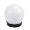 2 sztuk Słoneczny Zasilany LED Light Light Ball Lawn Lampa Wodoodporna Outdoor Garden Yard Path Decor - ciepły biały