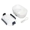 Tragbare 220V elektrische Lunchbox EU-Stecker beheizte Wärmer Lebensmittelbehälter Home Office Kunststoff Bento Erwachsene Geschirr Tasche Sets 210709