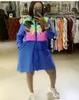 Ethnische Kleidung Afrikanische Kleider für Frauen 2022 Ankunft Sommermode Stil Druck Hemdkleid