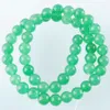 WOJIAER Natural Round Stone Aventurines 8 10 12mm Loose Beads 15 1/2 Inches for Women DIY Bracelets Jewelry Making BY901