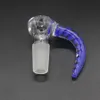 Vintage Colorful Screen Glass Bowl BONG male 14mm 18mm For Hookah Water Bong pipe smoking bowls by CNE